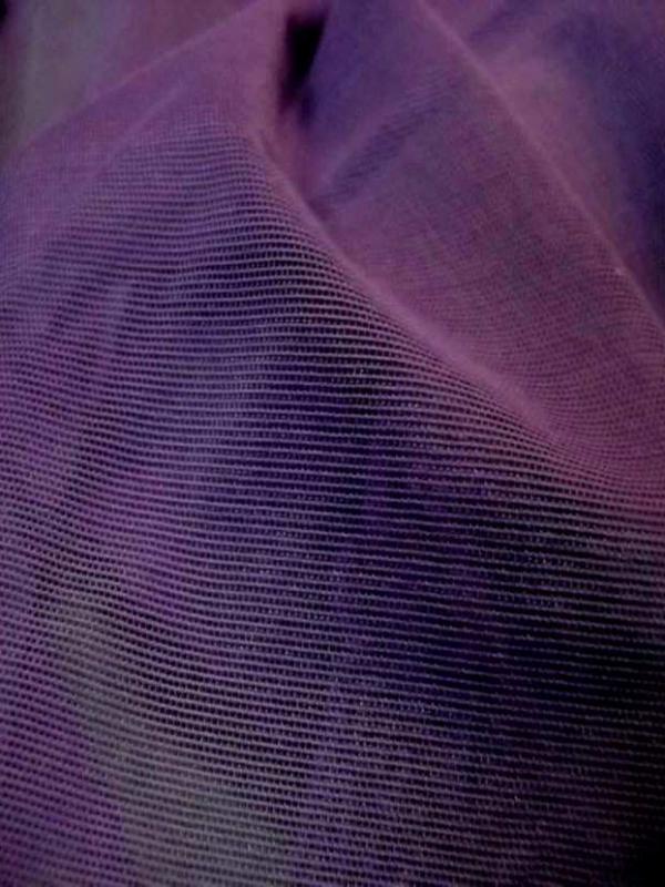 Resille lycra uni lavande fonce
