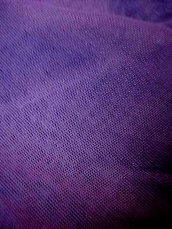 Resille lycra uni lavande fonce