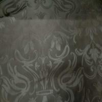 Satin d ameublement faconne kaki8
