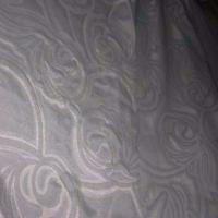 Satin double faconne face ton gris motifs art deco3