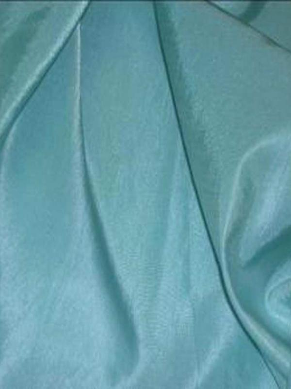 Satin epais bleu glacier