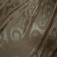 tissu Satin façonné double face doré taupe