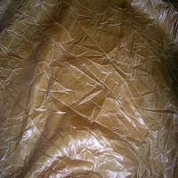 Satin froisse double face dore6