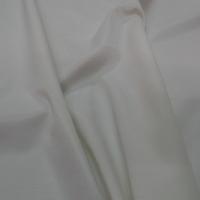 Satin polyamide coton blanc cassé