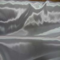 Satin polyester blanc0