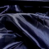 Satin polyester bleu nuit7