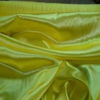 Satin polyester jaune3