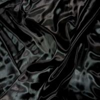 Satin polyester noir