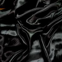 Satin polyester noir2