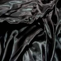 Satin polyester noir9