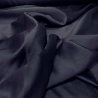 Satine bleu nuit effet dupion