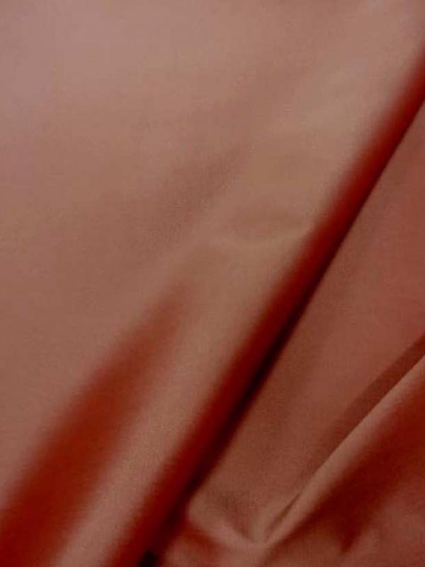 Satine changeant jaune rouge