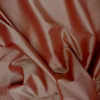 Satine changeant jaune rouge