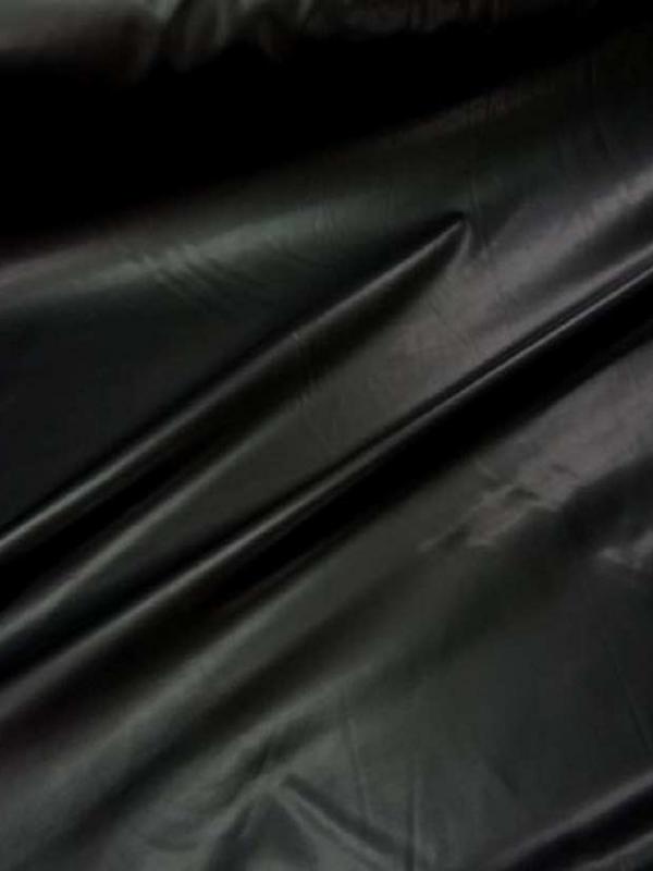 Simili cuir lycra fin noir aspect latex