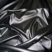 Simili cuir noir souple lycra extensible dans la largeur5