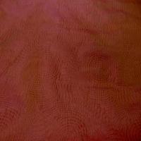 Soie 100 faconne changeant dore rouge bordeaux