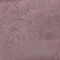 Soie fine dévoré motifs fleuris ton de rose