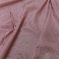 Soie fine dévoré motifs fleuris ton de rose