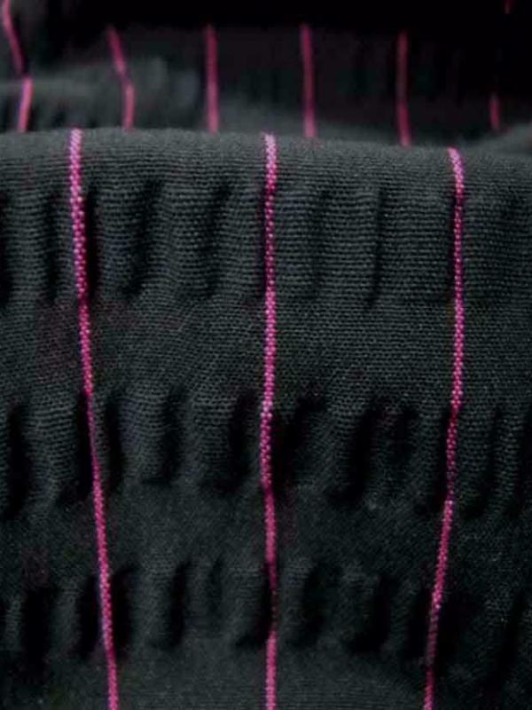 Stretch noir et rose