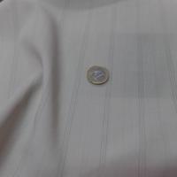 Stretch polyester viscose soie a rayures beige2
