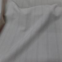 Stretch polyester viscose soie a rayures beige8
