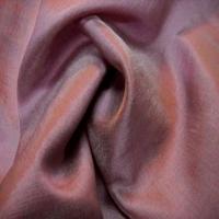 Style taffetas apparence organza ton rose indien