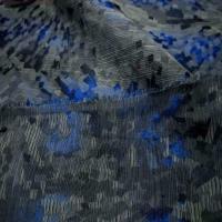 Style taffetas faconne ton bleu gris2