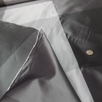 tissu Taffetas a gros carreaux ton de gris en ligne