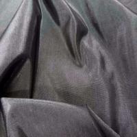 Taffetas apparence organza ton gris metal0