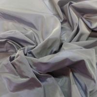tissu Taffetas beige clair a reflets bleuet