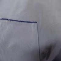 Taffetas changeant gris reflets bleu