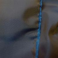 Taffetas changeant marron a reflets bleu en 1.45 m de l