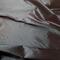 Taffetas changeant tisse 3 fils rose bleu noir en 1 45m de large