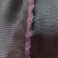 Taffetas changeant tissé 3 fils rose, bleu, noir pas cher
