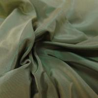 taffetas changeant ton vert reflets doré
