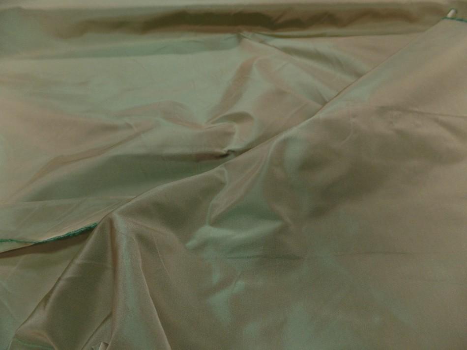 vente de taffetas changeant ton vert reflets doré pas cher