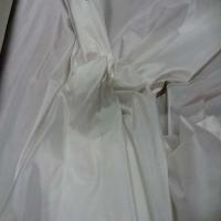 Taffetas de soie 100 blanc casse0