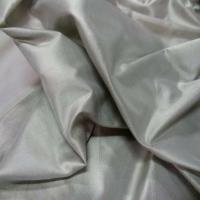 Taffetas de soie 100 changeant gris dore
