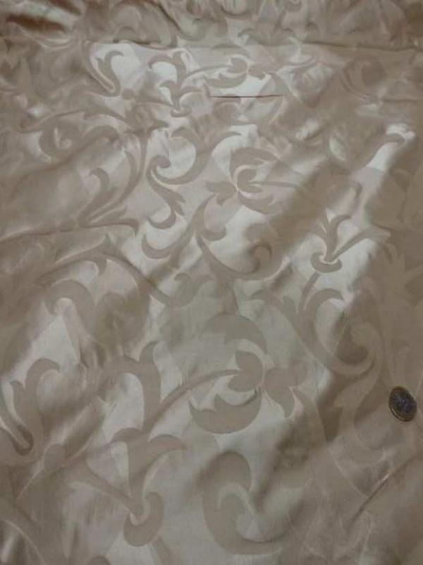 Taffetas de soie 100 faconne ton beige7
