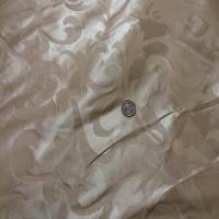 Taffetas de soie 100 faconne ton beige9