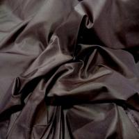 Taffetas de soie 100 marron
