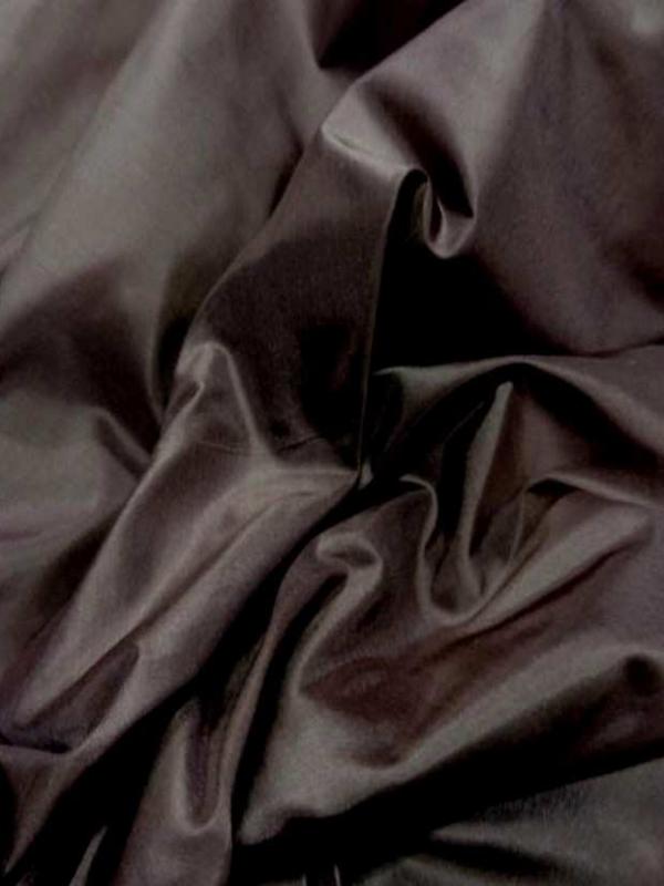 Taffetas de soie 100 marron