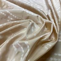 Taffetas faconne jaune clair6