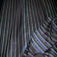 Taffetas faconne rayures ton bleu gris7
