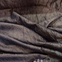 Taffetas froisse permanent ton marron mordore0