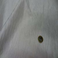 Taffetas froisse plisse blanc casse8