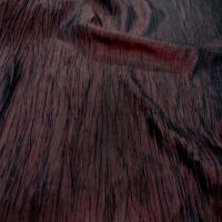 Taffetas froisse plisse rouge bordeaux
