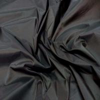 Taffetas marron fonce a reflets noir6