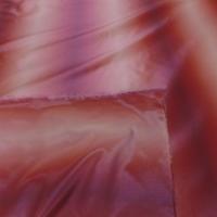 Taffetas motifs bandes en degrade ton bordeaux reflets fuchsia4