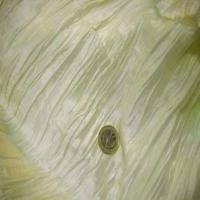 Taffetas plisse permanent ton jaune9